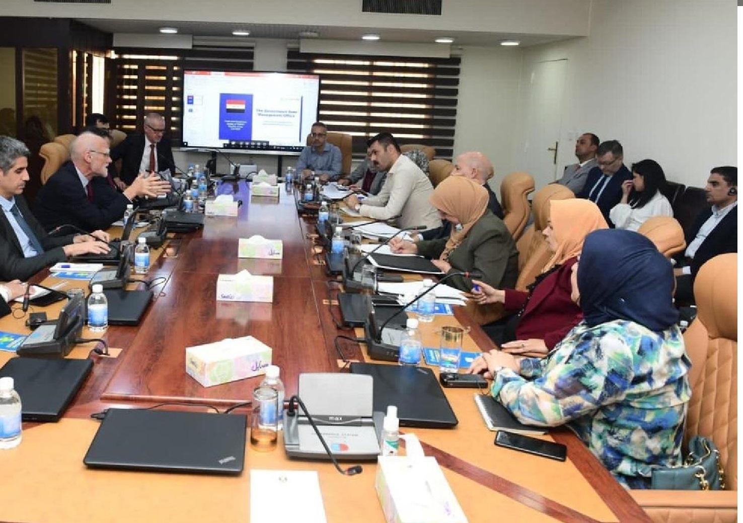 Iraq and the World Bank hold a workshop to develop public debt management 1449