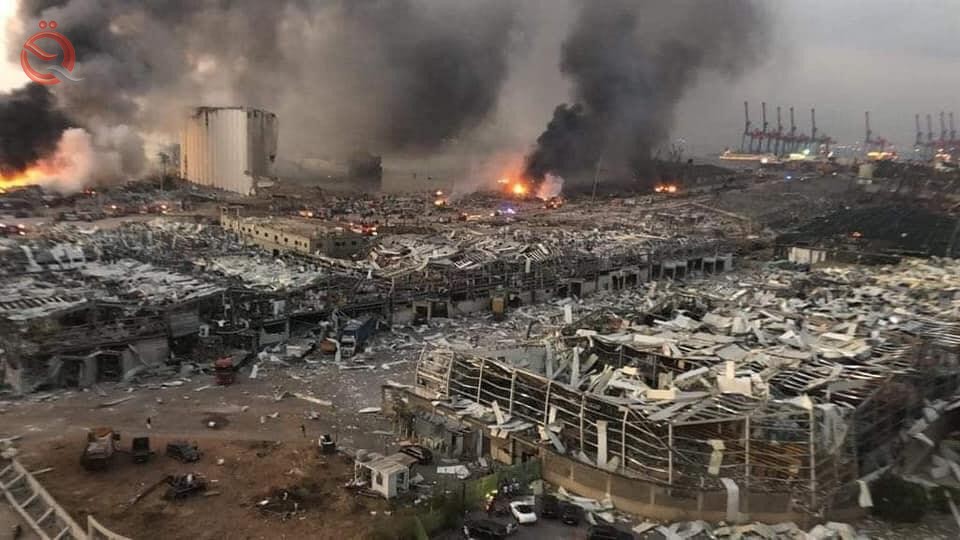 Live: Massive explosion shakes Lebanon's capital Beirut 22326
