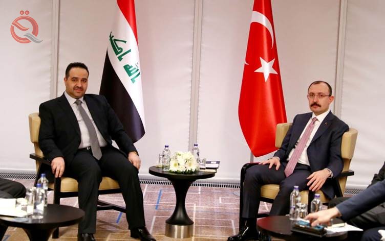 The Iraqi and Turkish Ministers of Trade discuss economic relations and logistics services 29758